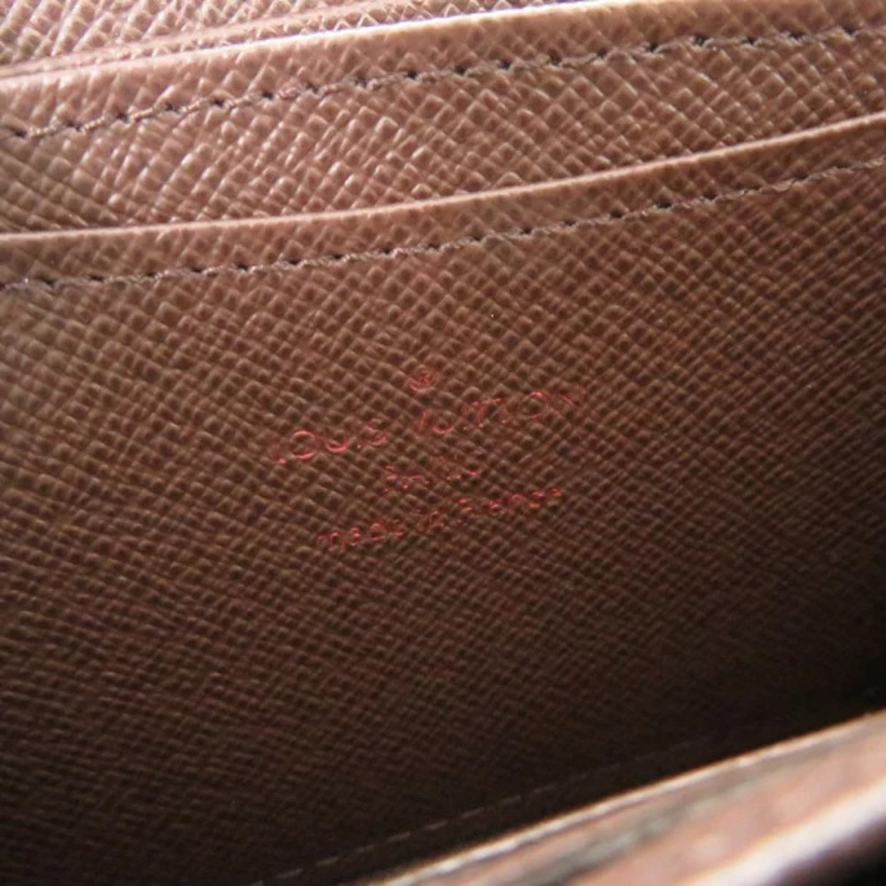 Louis Vuitton Zippy Wallet Coin Damier Brown Case LV - Picture 6 of 6